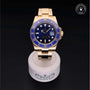 Rolex Certified Pre-owned Submariner Date M116618LB-0003 front on black background