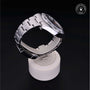 Rolex Certified Pre-owned Explorer II M216570-0002 front on black background