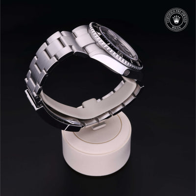 Rolex Certified Pre-owned Sea-Dweller M126600-0001 front on black background