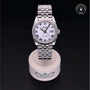 Rolex Certified Pre-owned Datejust M126234-0025 front on black background