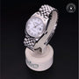 Rolex Certified Pre-owned Datejust M126234-0025 front on black background