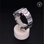 Rolex Certified Pre-owned Oyster Perpetual M114300-0005 front on black background