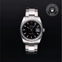 Rolex Certified Pre-owned Oyster Perpetual M115200-0004 front on black background