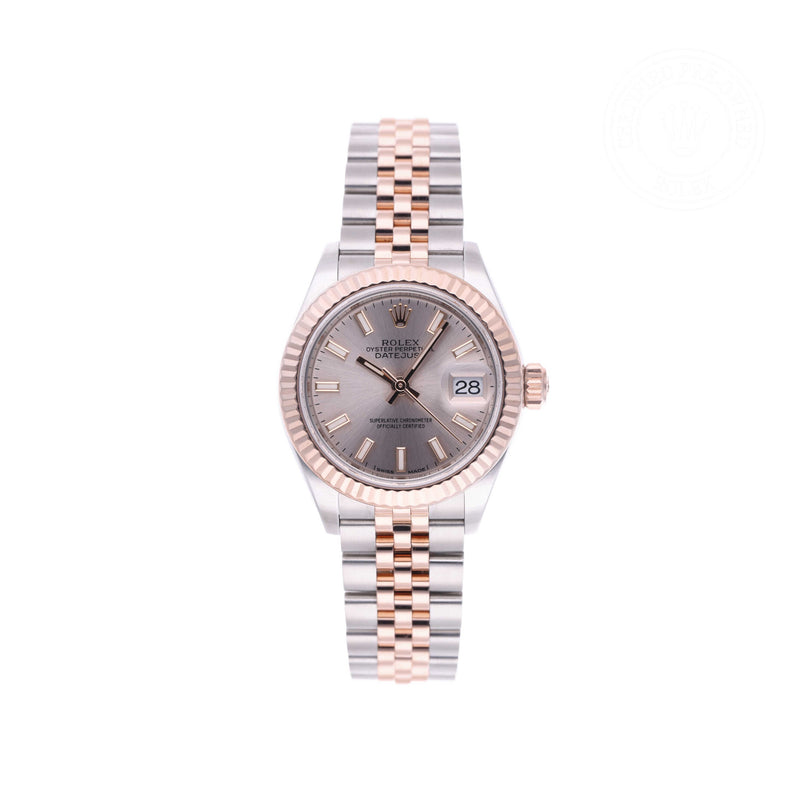 Rolex Certified Pre-owned Lady Datejust M279171-0001 front on white background