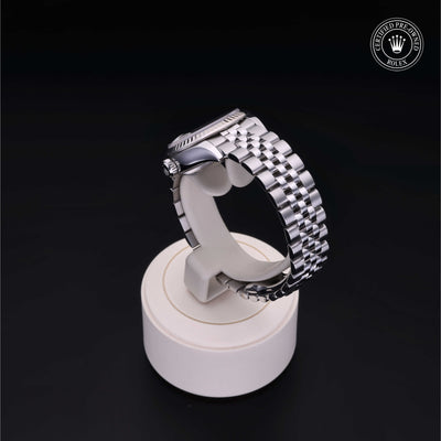 Rolex Certified Pre-owned Lady Datejust M279174-0013 front on black background