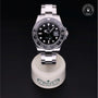 Rolex Certified Pre-owned GMT II M116710LN-0001 front on black background