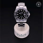 Rolex Certified Pre-owned GMT II M116710LN-0001 front on black background