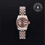 Rolex Certified Pre-owned Lady Datejust M179171-0066 front on black background