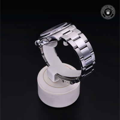 Rolex Certified Pre-owned Daytona M16520-0002 front on black background