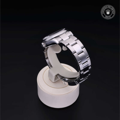 Rolex Certified Pre-owned Lady Datejust M178240-0031 front on black background