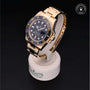 Rolex Certified Pre-owned Submariner Date M116618LN-0001 front on black background