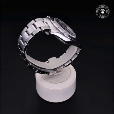 Rolex Certified Pre-owned Daytona M16520-0002 front on black background