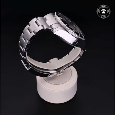 Rolex Certified Pre-owned Deep Sea M116660-0001 front on black background