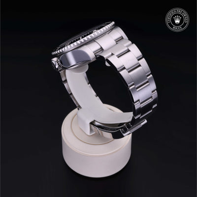 Rolex Certified Pre-owned Deep Sea M126660-0001 front on black background