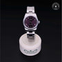Rolex Certified Pre-owned Oyster Perpetual M177200-0017 front on black background
