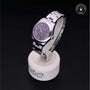 Rolex Certified Pre-owned Oyster Perpetual M177200-0017 front on black background