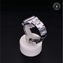 Rolex Certified Pre-owned Oyster Perpetual M177200-0017 front on black background