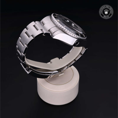 Rolex Certified Pre-owned Deep Sea M116660-0001 front on black background