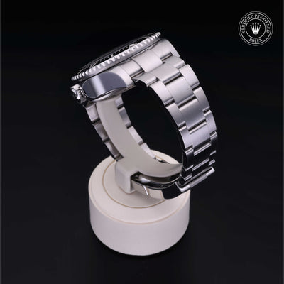Rolex Certified Pre-owned Deep Sea M126660-0002 front on black background