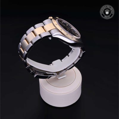 Rolex Certified Pre-owned Daytona M116523-0028 front on black background