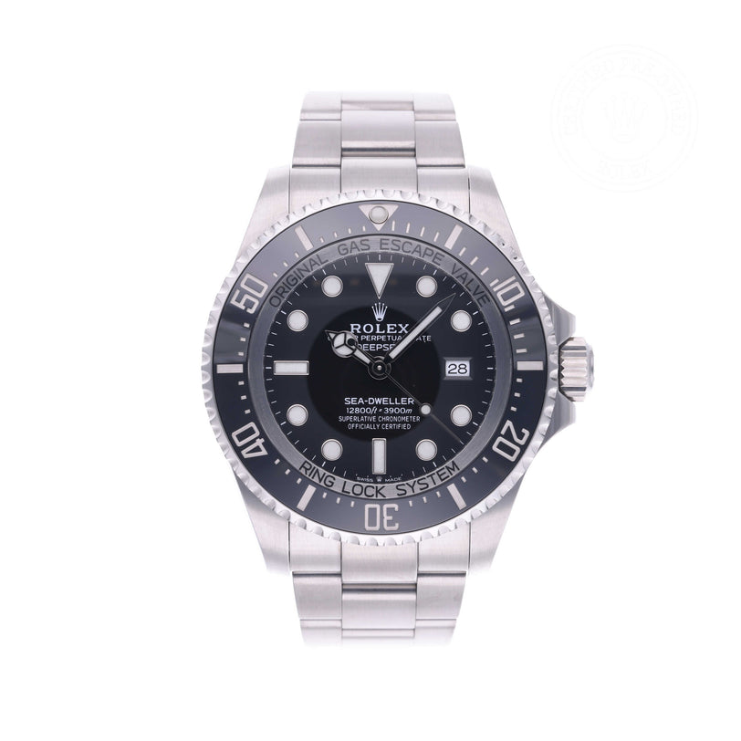 Rolex Certified Pre-owned Deep Sea M126660-0001 front on white background