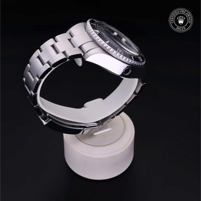 Rolex Certified Pre-owned Deep Sea M116660-0001 front on black background