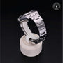 Rolex Certified Pre-owned Explorer M214270-0001 front on black background