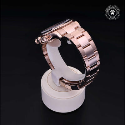 Rolex Certified Pre-owned Daytona M116505-0002 front on black background