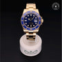 Rolex Certified Pre-owned Submariner Date M116618LB-0001 front on black background