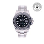 Rolex CPO GMT II M116710LN front on white background