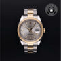 Rolex Certified Pre-owned Datejust M126333-0001 front on black background