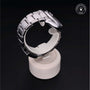 Rolex Certified Pre-owned Datejust M126200-0008 front on black background