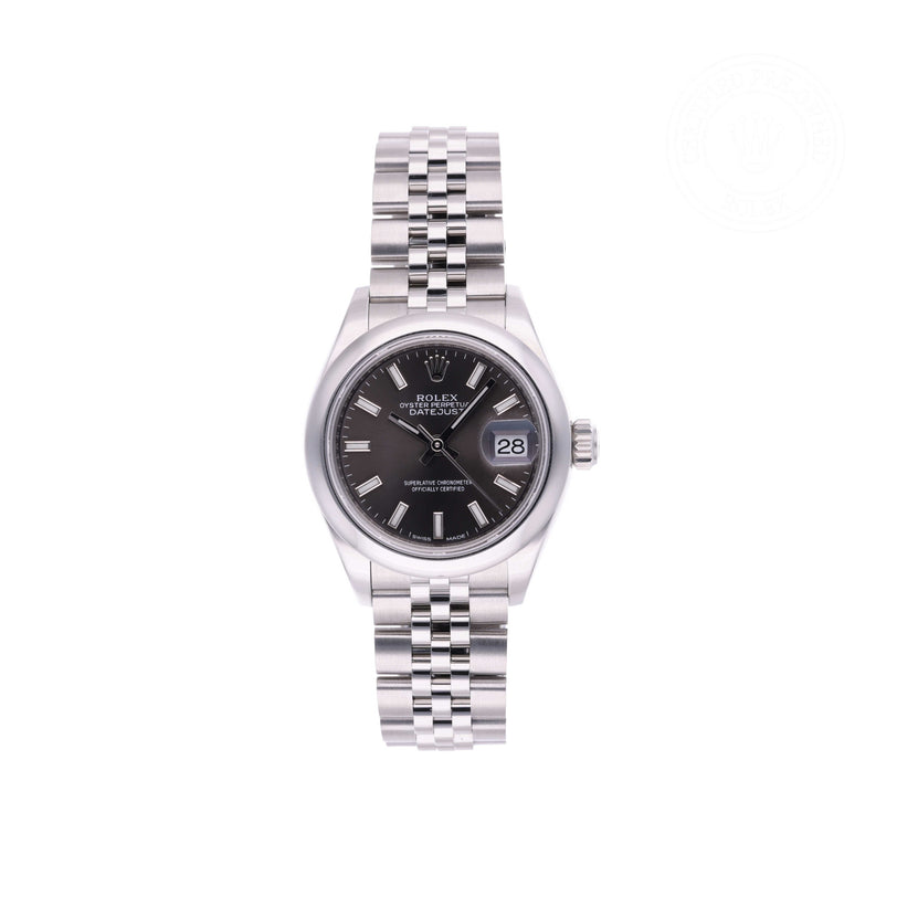 Rolex Certified Pre-owned Lady Datejust M279160-0009 front on white background