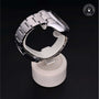 Rolex Certified Pre-owned Air-King M116900-0001 front on black background