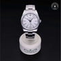 Rolex Certified Pre-owned Oyster Perpetual M114300-0004 front on black background