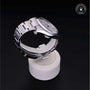 Rolex Certified Pre-owned Oyster Perpetual M114300-0004 front on black background