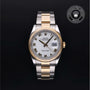 Rolex Certified Pre-owned Datejust M126203-0030 front on black background