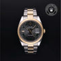 Rolex Certified Pre-owned Datejust M126333-0019 front on black background