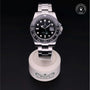 Rolex Certified Pre-owned GMT M116710LN-0001 front on black background