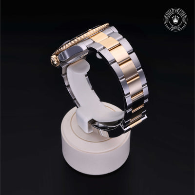 Rolex Certified Pre-owned Submariner M126613LN-0002 front on black background