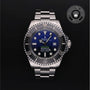 Rolex Certified Pre-owned Deep Sea M126660-0002 front on black background