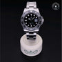 Rolex Certified Pre-owned GMT II M116710LN-0001 front on black background