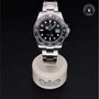Rolex Certified Pre-owned GMT M116710LN-0001 front on black background