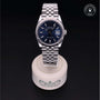 Rolex Certified Pre-owned Datejust M126234-0017 front on black background