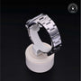 Rolex Certified Pre-owned Date M15200-0013 front on black background