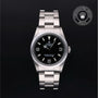 Rolex Certified Pre-owned Explorer M14270-0001 front on black background