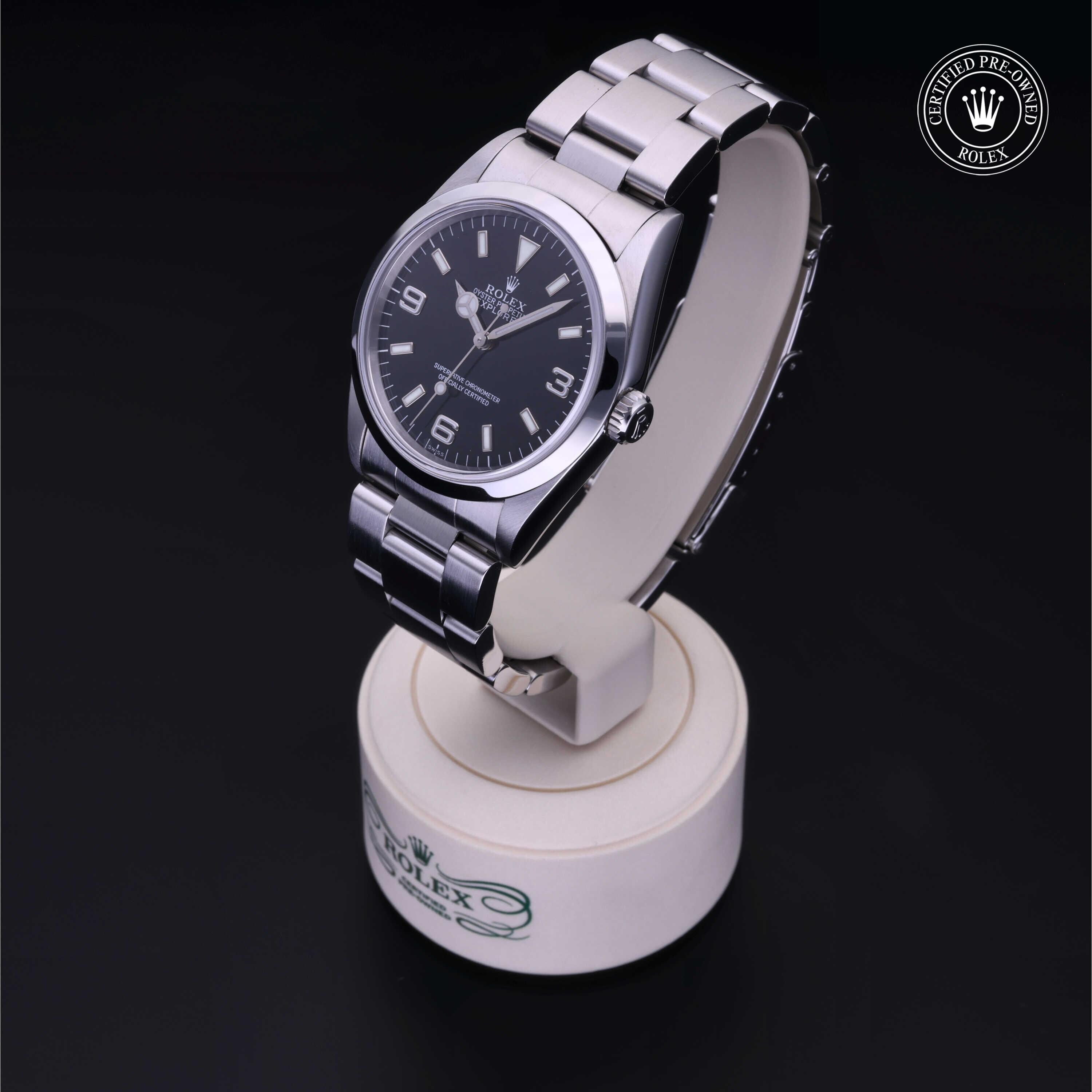 Rolex Certified Pre-owned EXPLORER I | Watches of Switzerland