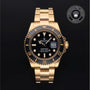 Rolex Certified Pre-owned Submariner M126618LN-0002 front on black background