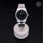 Rolex Certified Pre-owned Explorer M114270-0002 front on black background