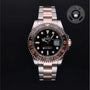 Rolex Certified Pre-owned GMT M126711CHNR-0002 front on black background